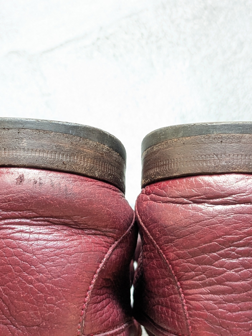 Gucci Men's Burgundy Pebbled Leather Horsebit Loafers US 11.5 - Picture 11 of 15